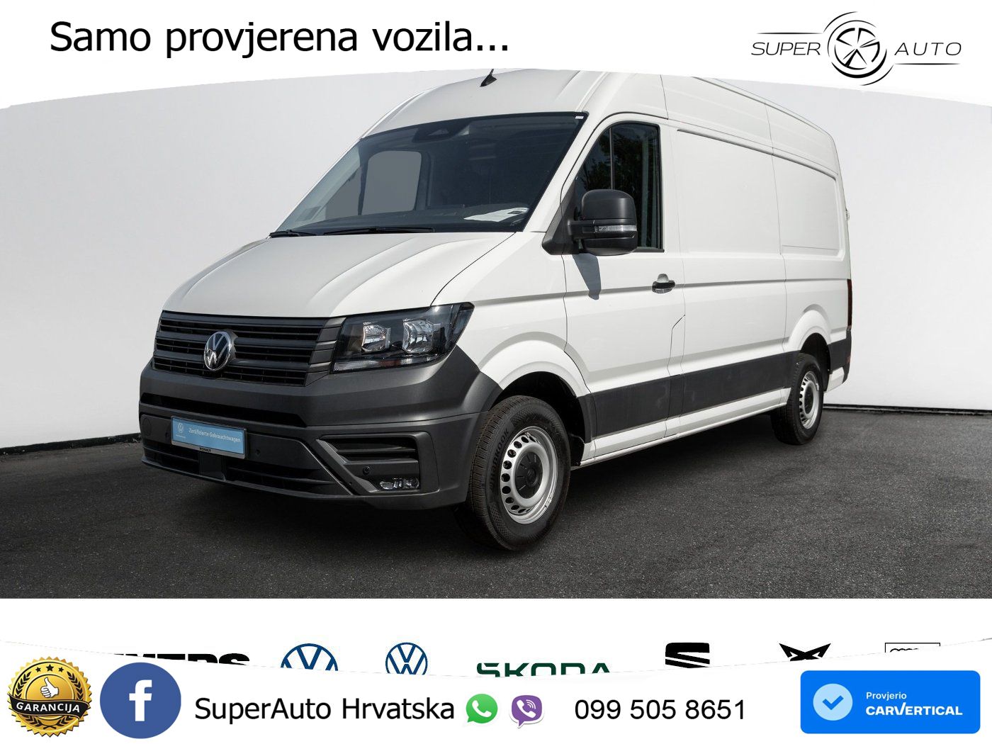 Volkswagen Crafter 35 Kasten MR HD Kam. PDC AUT 177 KS