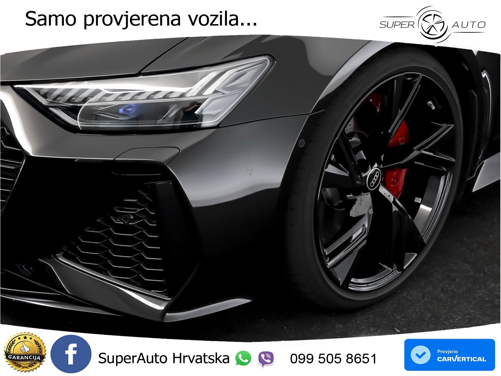 Audi RS6 Avant 4.0 TFSI V8 (600 KS) quattro Tiptronic LED+GR SJED+ACC