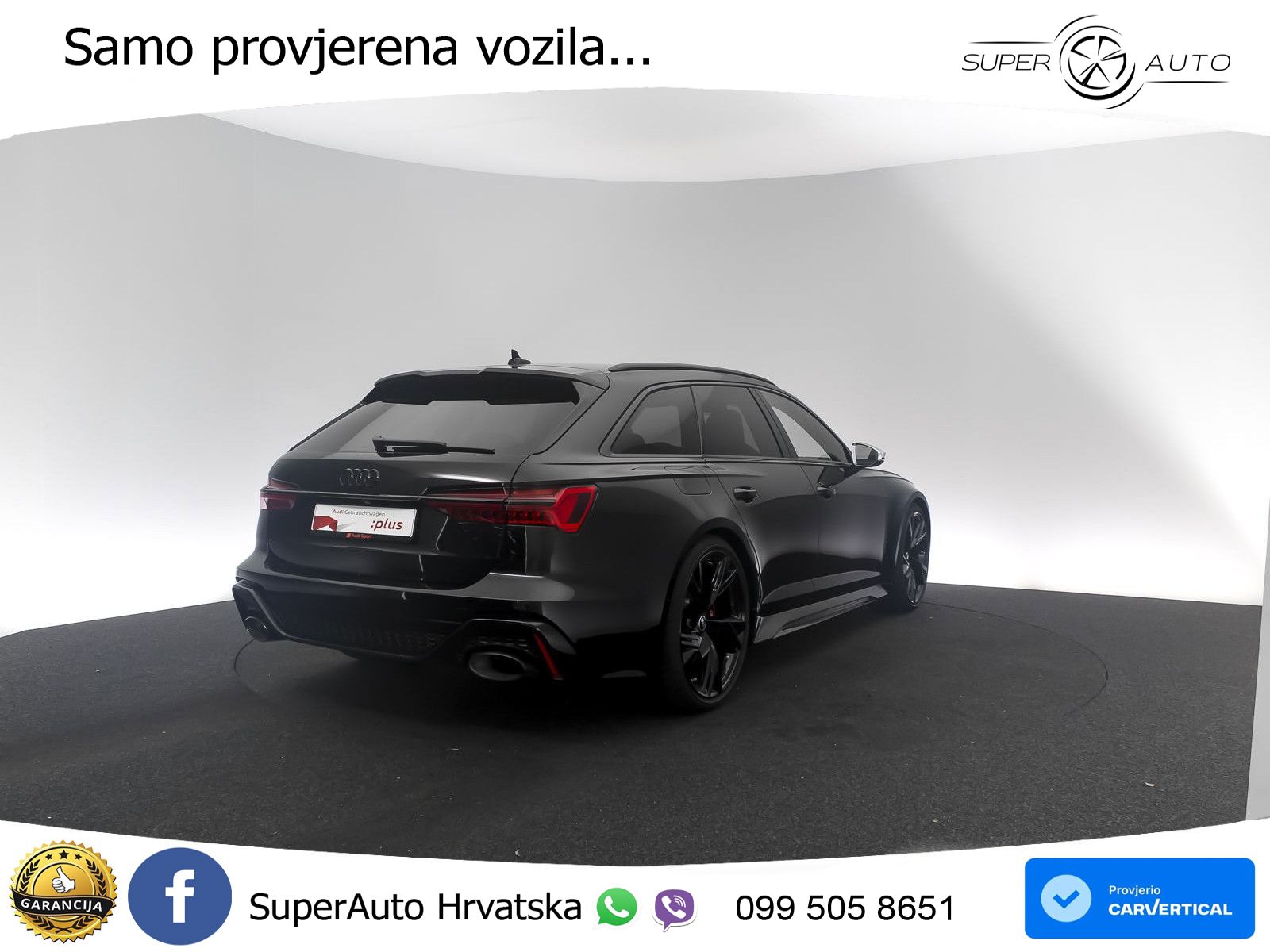Audi RS6 Avant 4.0 TFSI V8 (600 KS) quattro Tiptronic LED+GR SJED+ACC