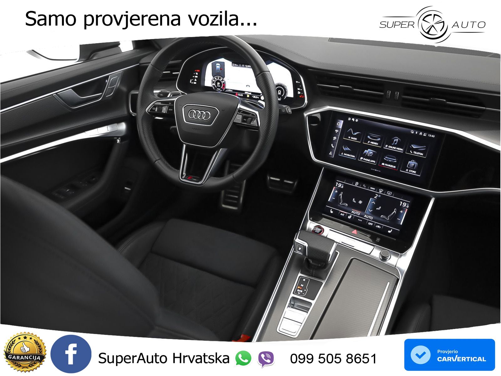 Audi RS6 Avant 4.0 TFSI V8 (600 KS) quattro Tiptronic LED+GR SJED+ACC