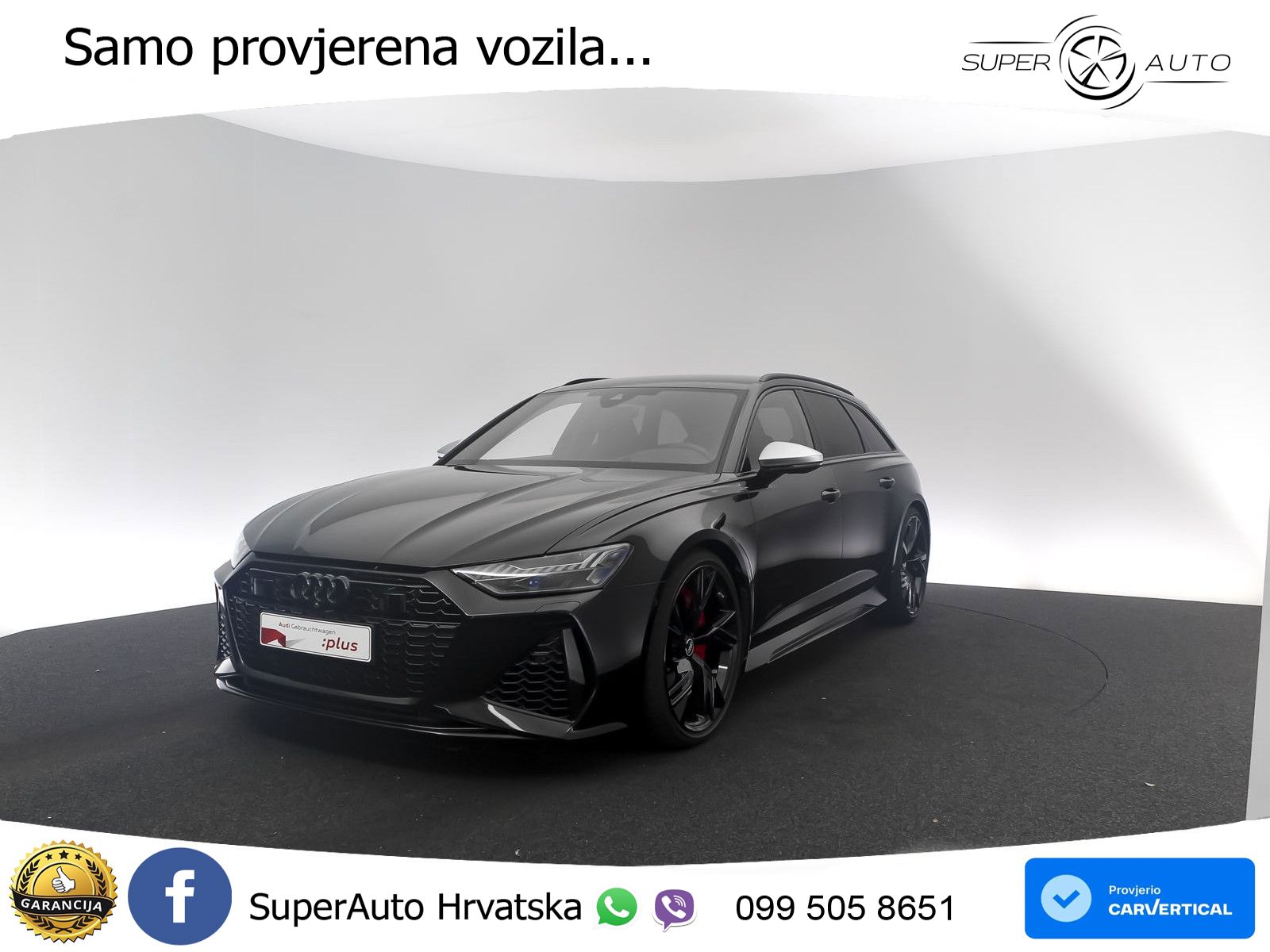 Audi RS6 Avant 4.0 TFSI V8 (600 KS) quattro Tiptronic LED+GR SJED+ACC
