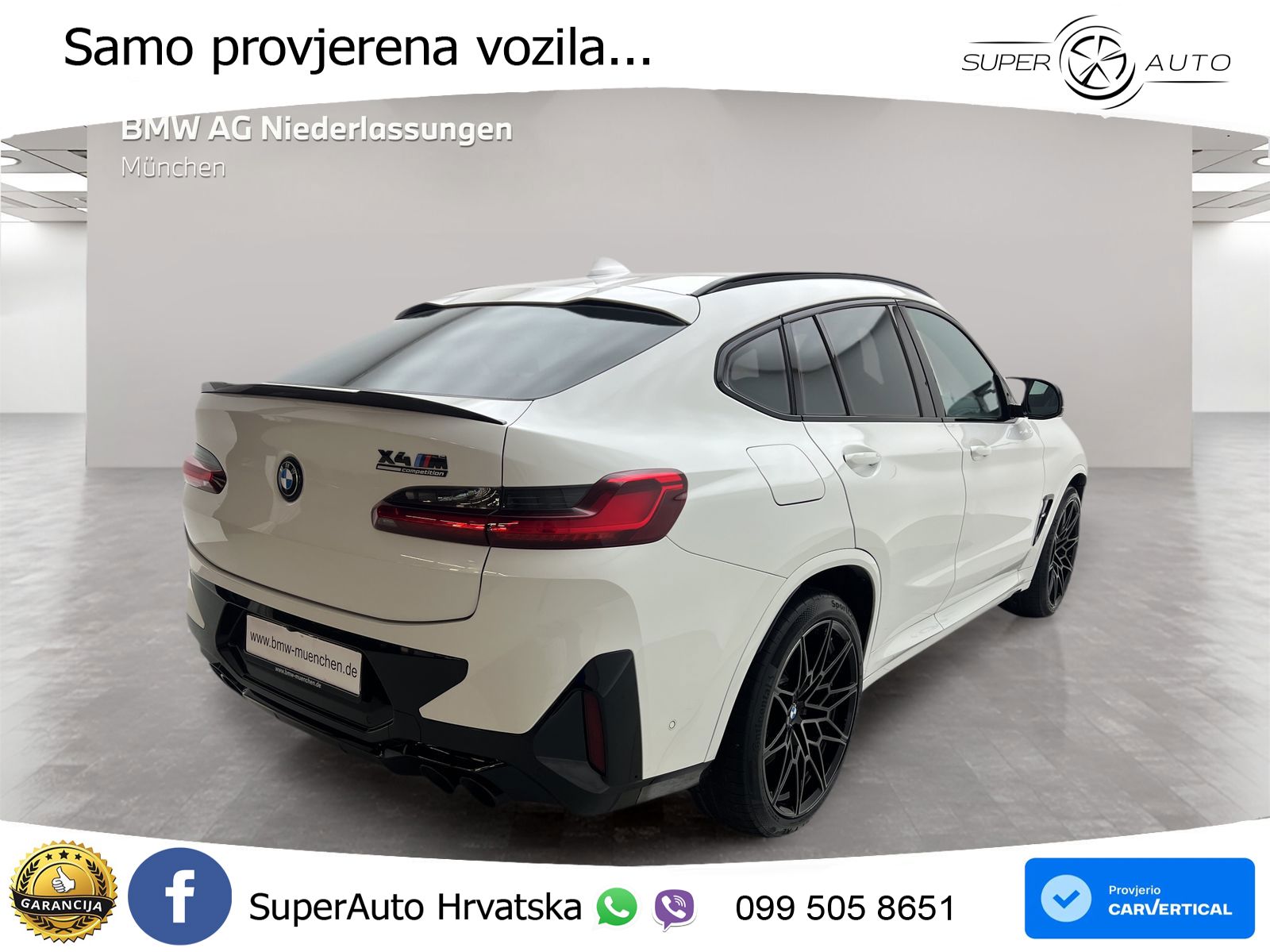 BMW X4 M Competition 3.0 (510 KS) xDrive Steptronic