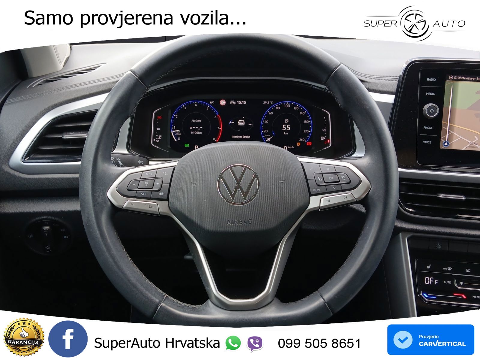 Volkswagen T-Roc 1.5 TSI (150 KS) LED+GR SJED+ACC