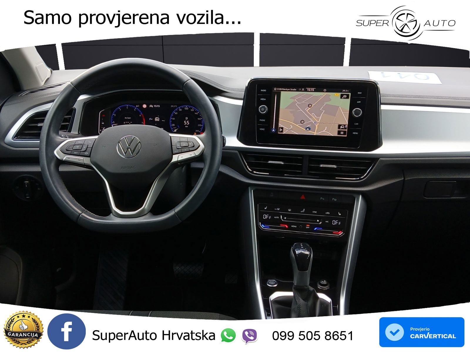 Volkswagen T-Roc 1.5 TSI (150 KS) LED+GR SJED+ACC