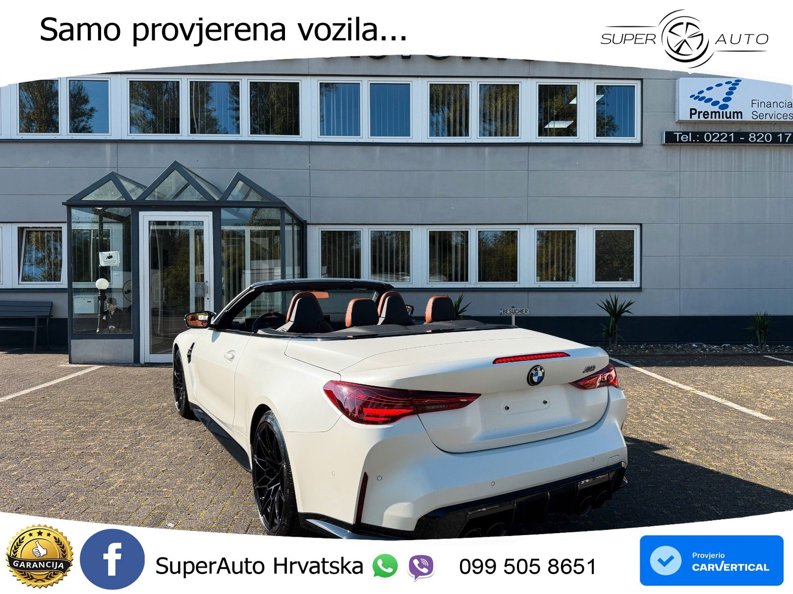 BMW M4 Convertible Competition 3.0 (530 KS) xDrive Steptronic LED+GR SJED+ACC