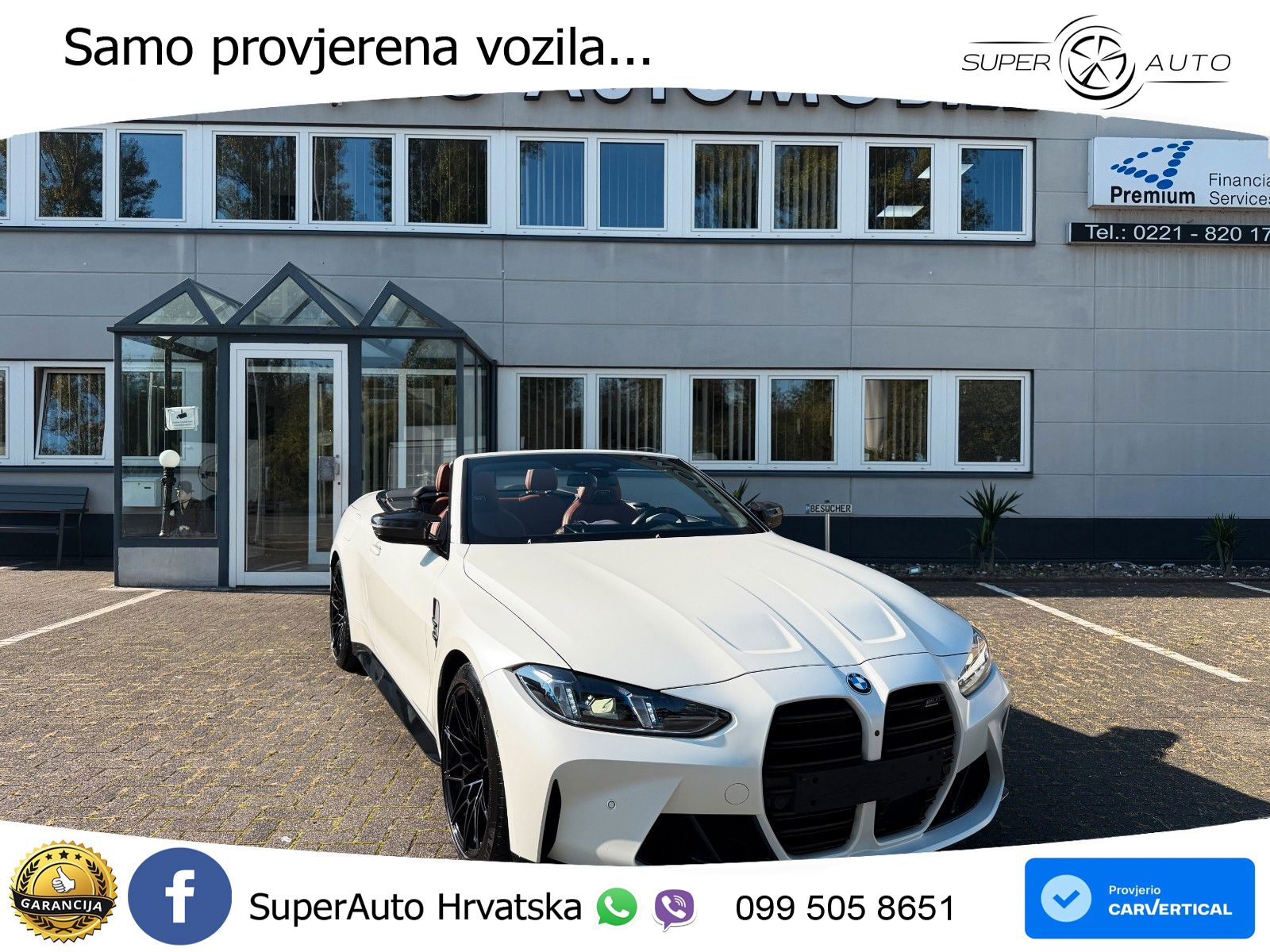 BMW M4 Convertible Competition 3.0 (530 KS) xDrive Steptronic LED+GR SJED+ACC