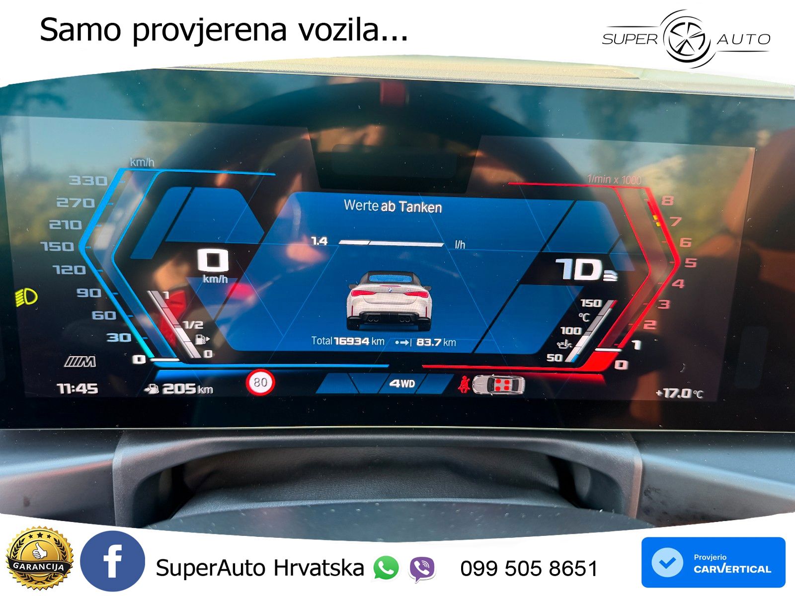 BMW M4 Convertible Competition 3.0 (530 KS) xDrive Steptronic LED+GR SJED+ACC
