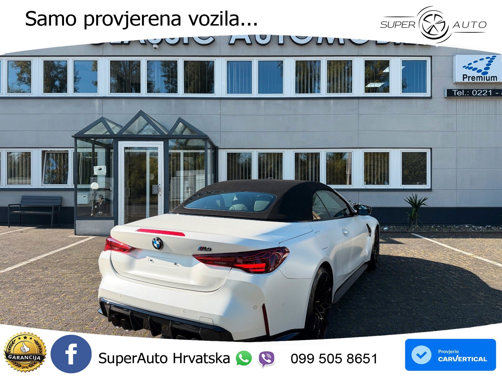 BMW M4 Convertible Competition 3.0 (530 KS) xDrive Steptronic LED+GR SJED+ACC