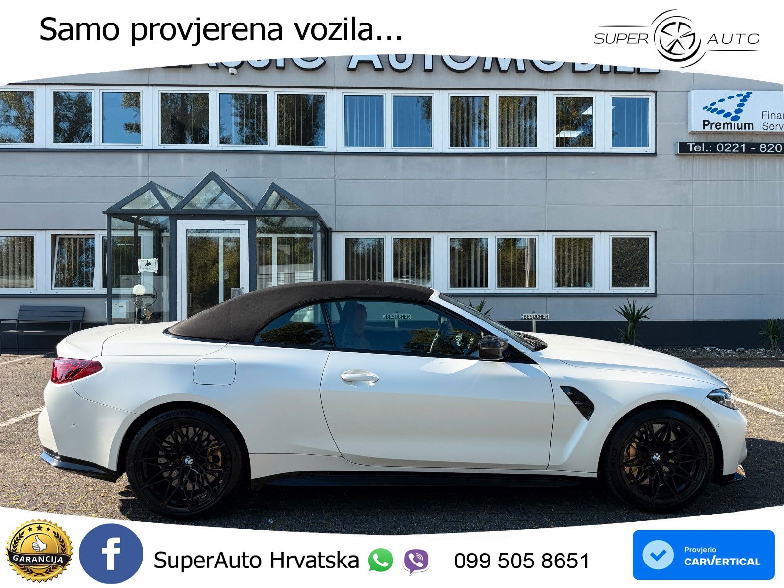 BMW M4 Convertible Competition 3.0 (530 KS) xDrive Steptronic LED+GR SJED+ACC