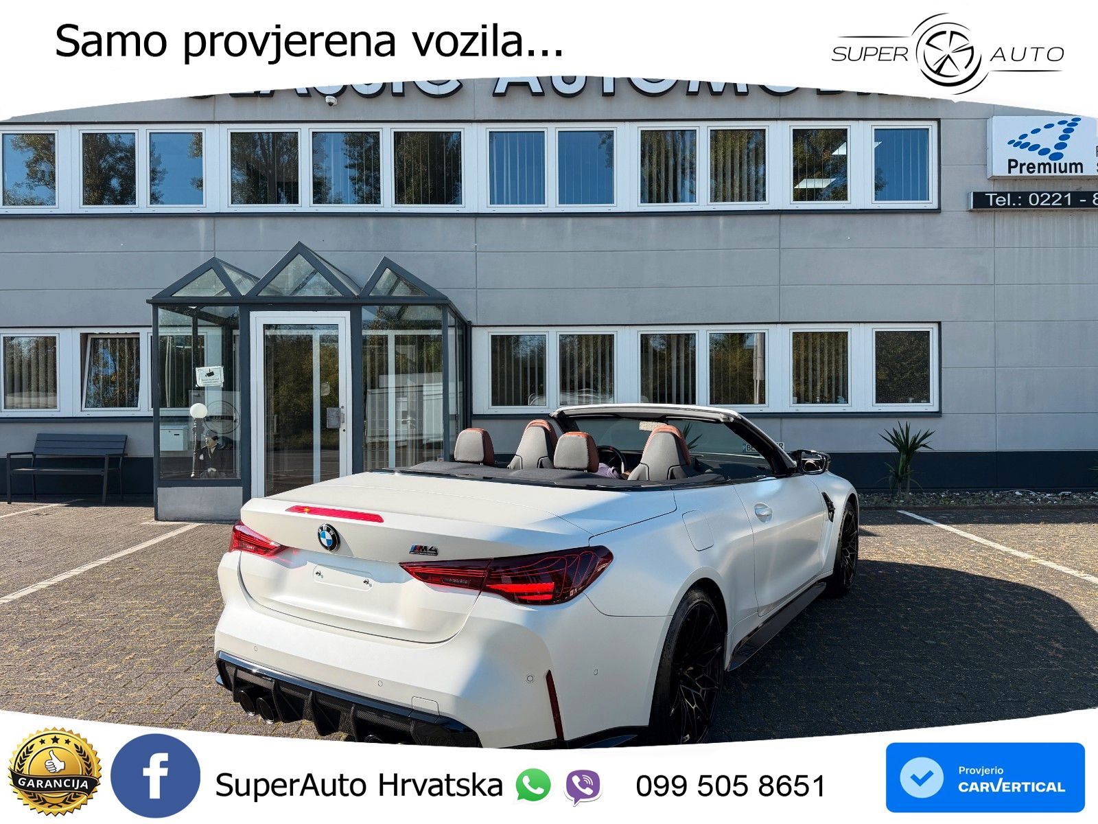 BMW M4 Convertible Competition 3.0 (530 KS) xDrive Steptronic LED+GR SJED+ACC