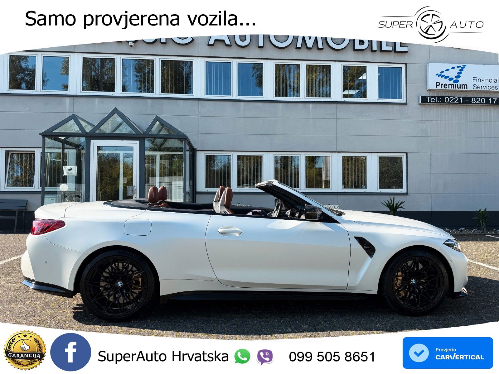 BMW M4 Convertible Competition 3.0 (530 KS) xDrive Steptronic LED+GR SJED+ACC