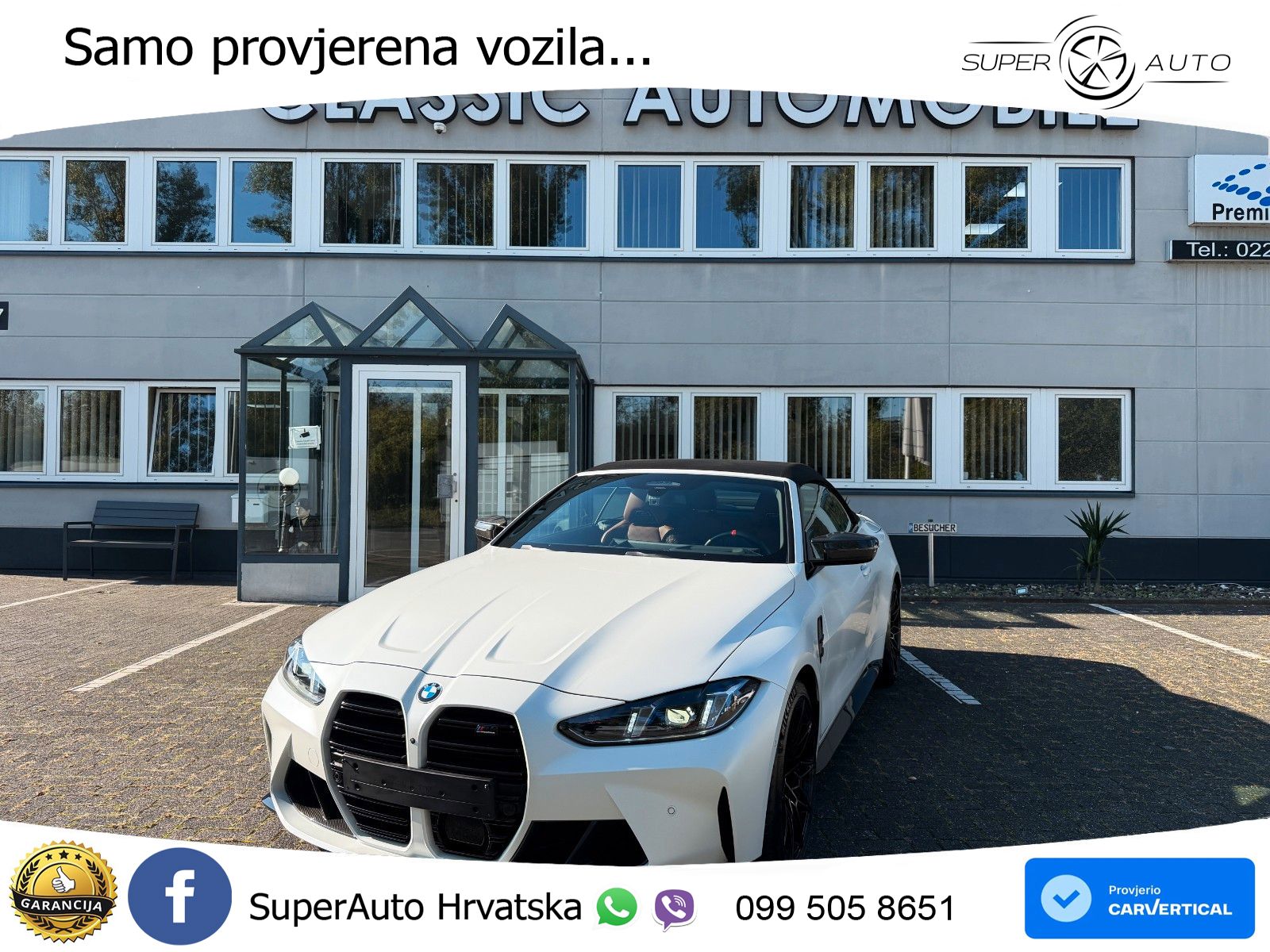 BMW M4 Convertible Competition 3.0 (530 KS) xDrive Steptronic LED+GR SJED+ACC