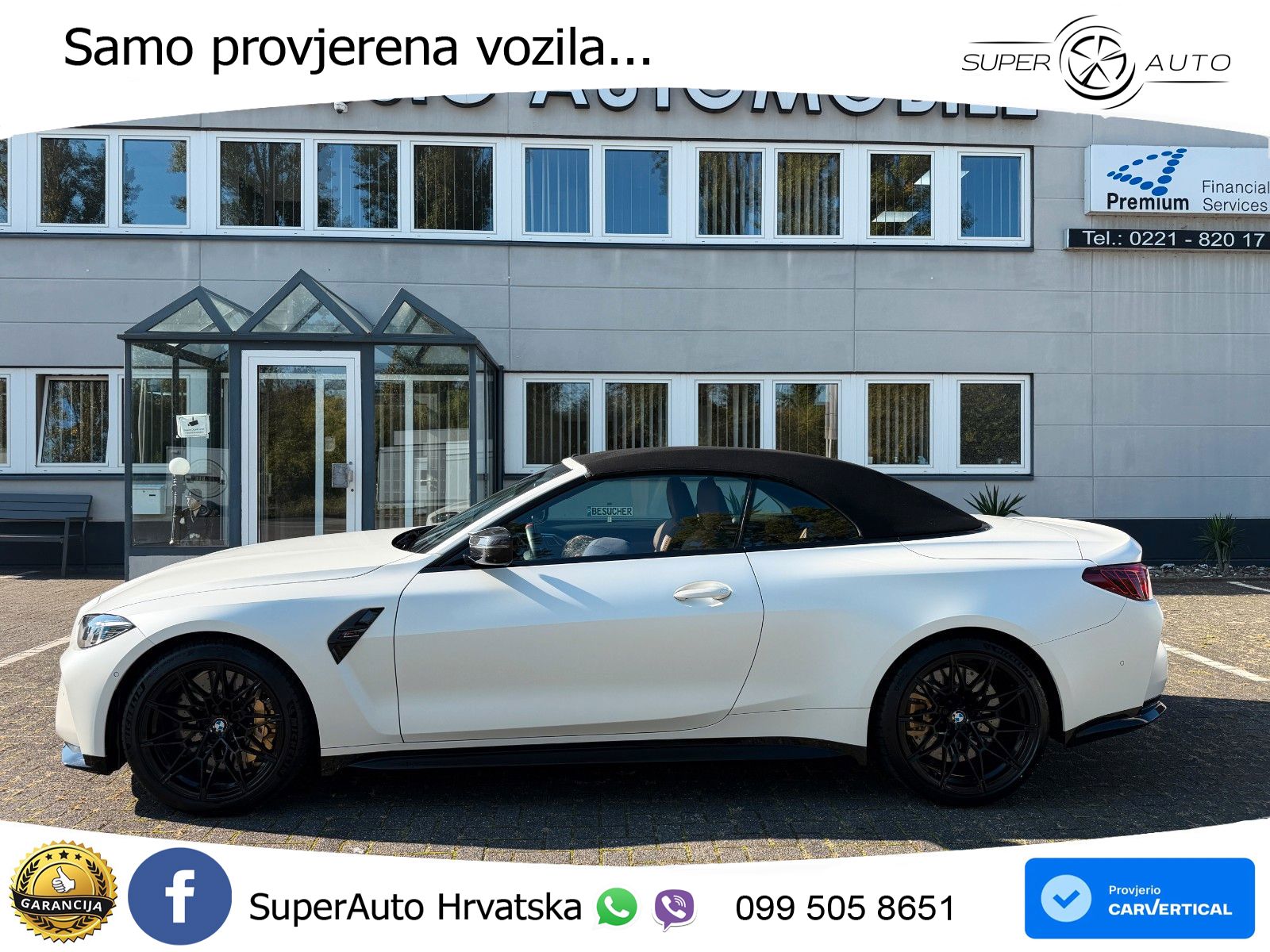 BMW M4 Convertible Competition 3.0 (530 KS) xDrive Steptronic LED+GR SJED+ACC