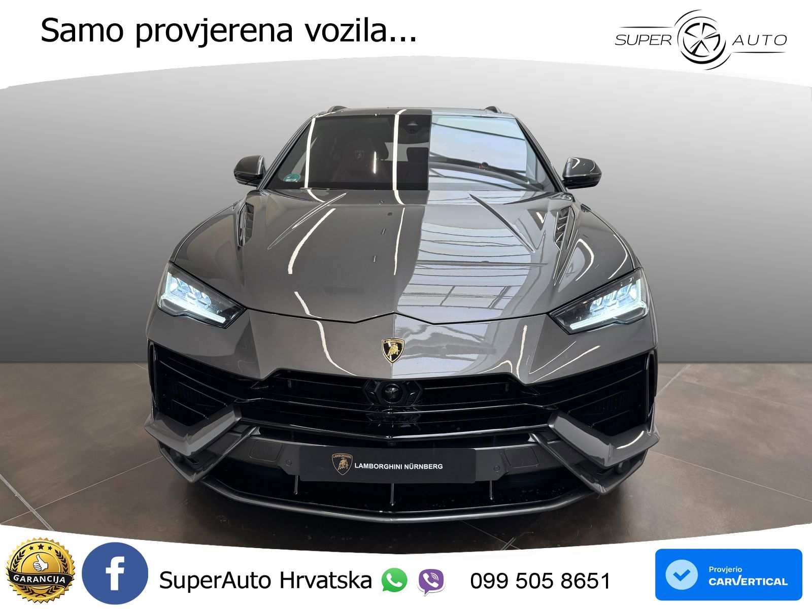 Lamborghini Urus S 4.0 V8 (666 KS) 4WD Automatic ACC+HEAD+4xGR SJED+360+PANO