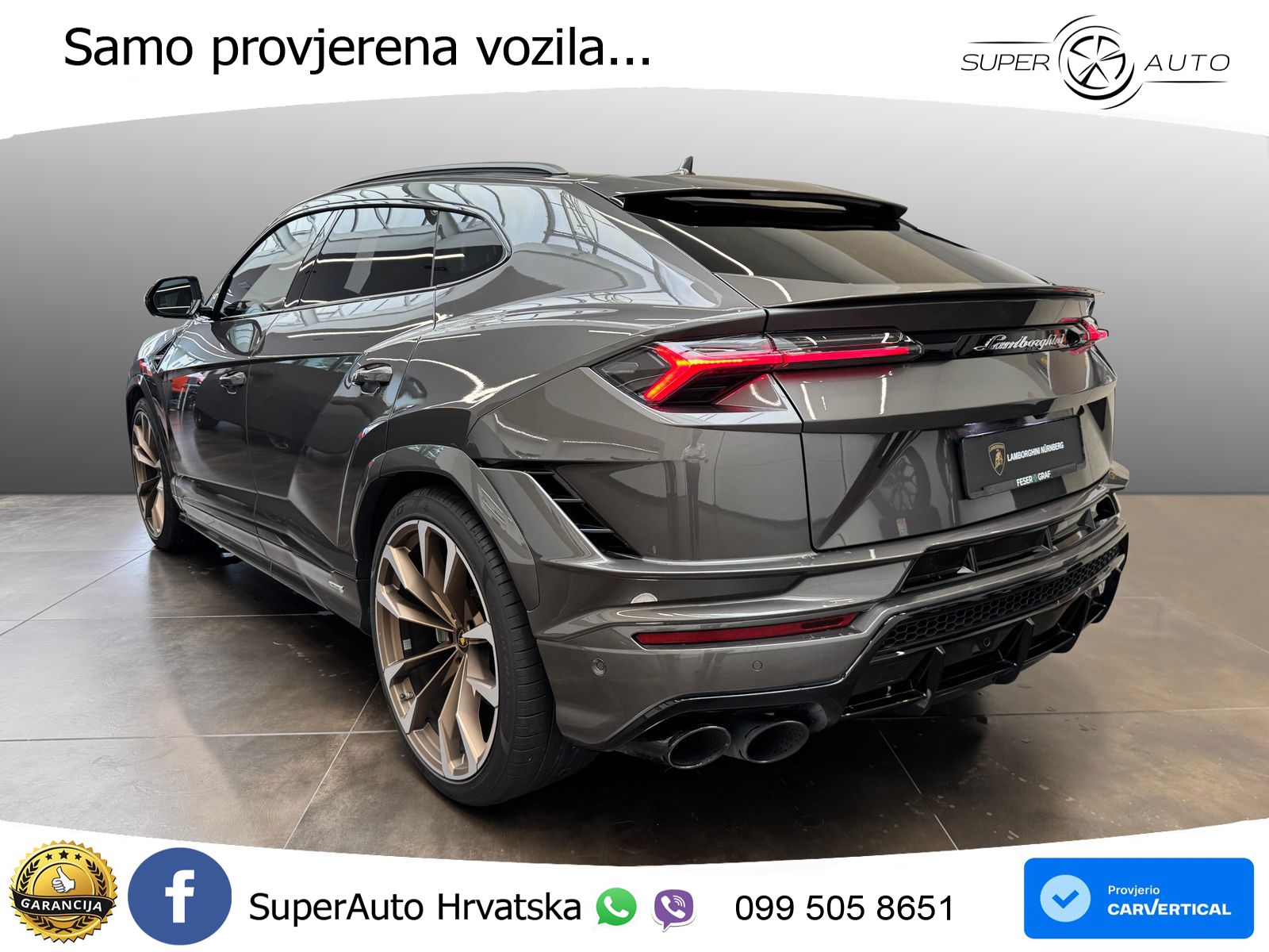 Lamborghini Urus S 4.0 V8 (666 KS) 4WD Automatic ACC+HEAD+4xGR SJED+360+PANO