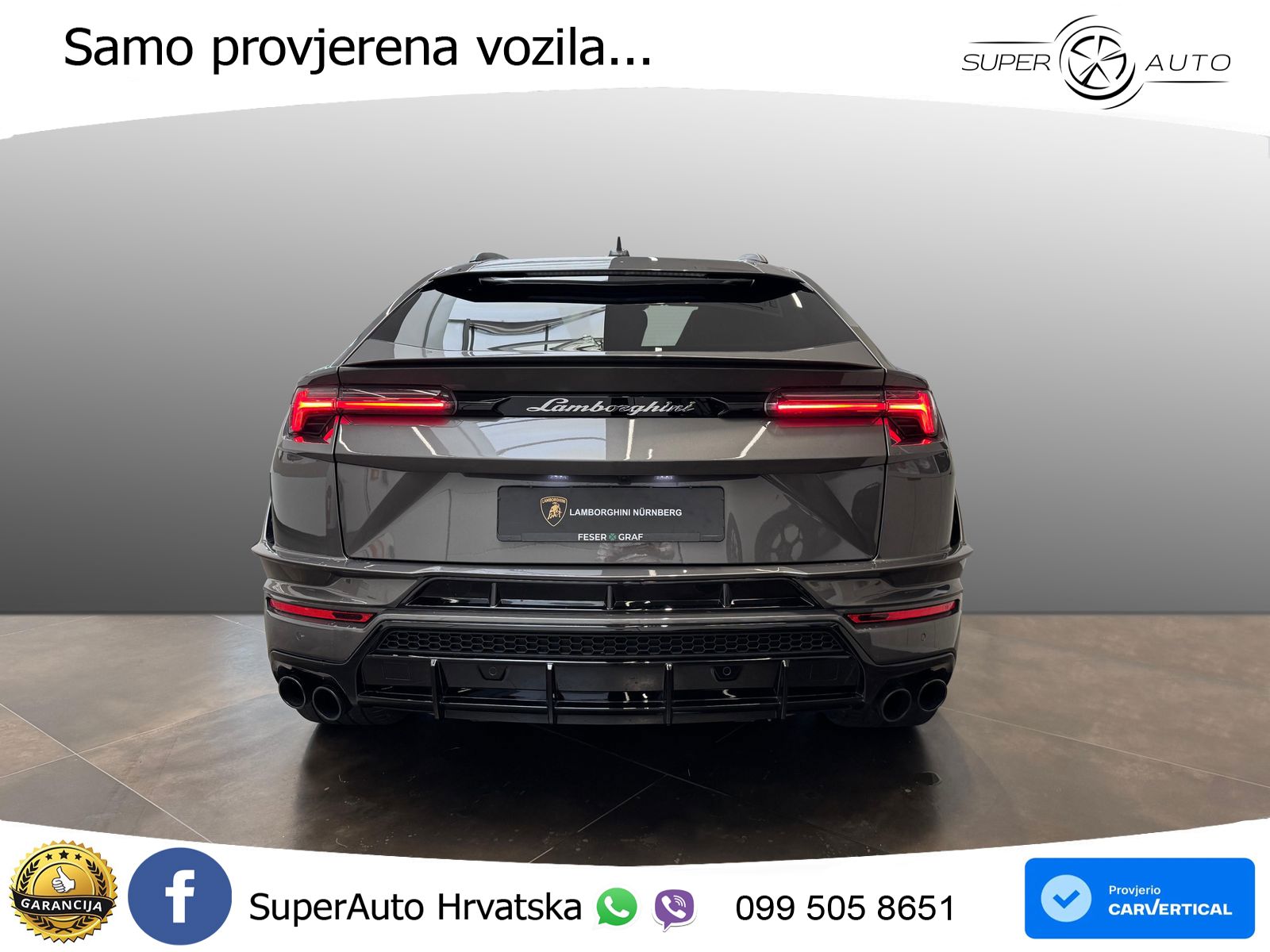 Lamborghini Urus S 4.0 V8 (666 KS) 4WD Automatic ACC+HEAD+4xGR SJED+360+PANO