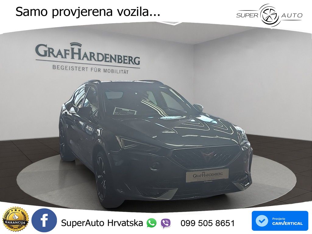 Cupra Formentor 1.4 TSI (245 KS) e-Hybrid DSG VZ MATRIX+GR SJED+KAM