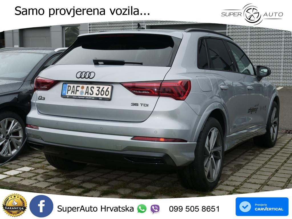 Audi Q3 35 TDI (150 KS) S tronic advanced LED+GR SJED+ACC