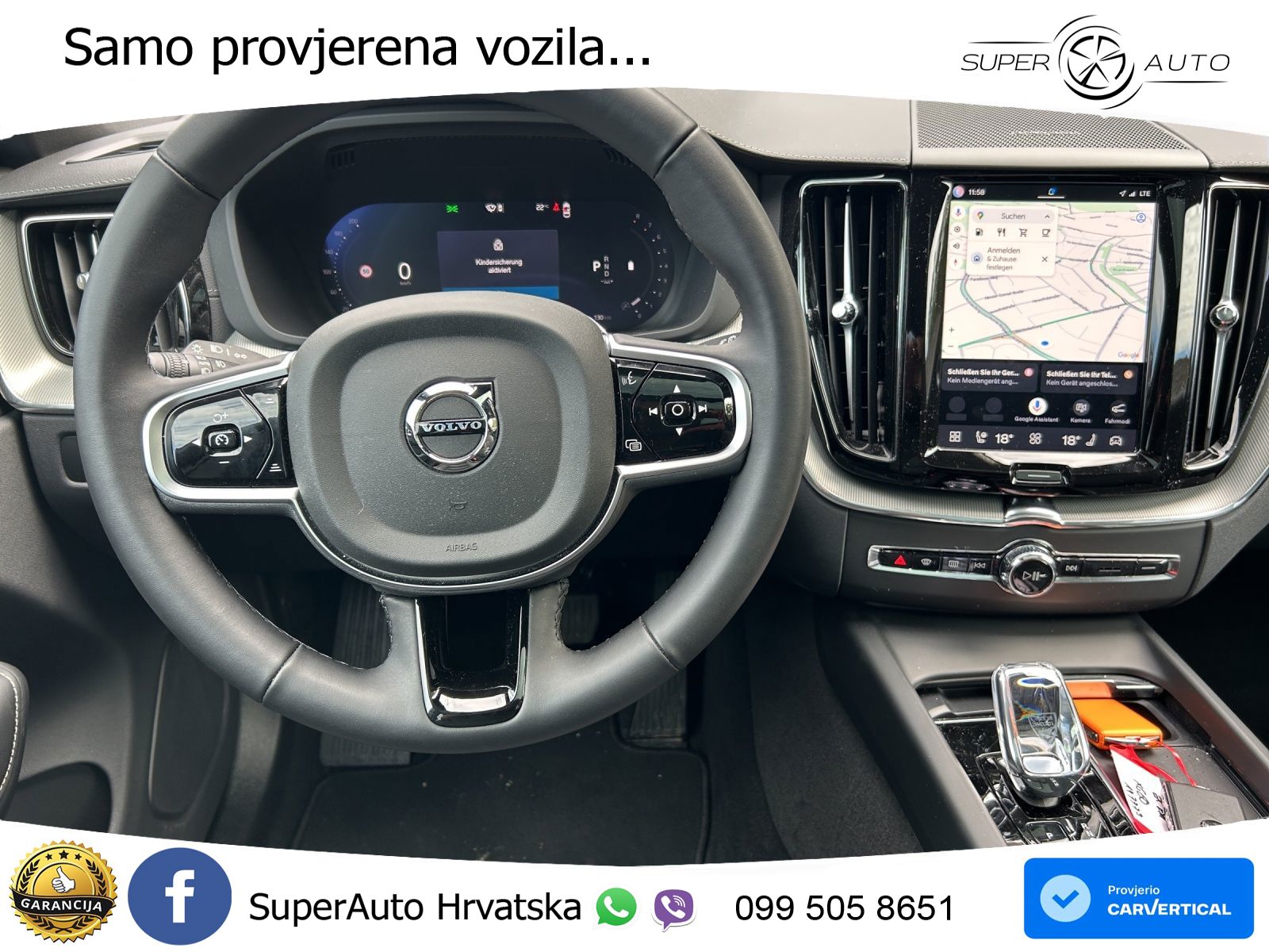 Volvo XC60 B5 Benzin AWD Geartronic ACC+HEAD+4xGR SJED+360+PANO