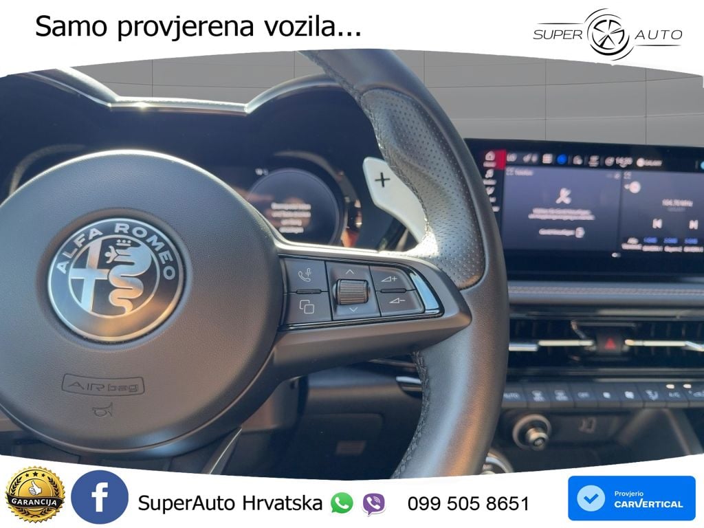 Alfa Romeo Tonale 1.5 VGT (160 KS) 48V-Hybrid TCT LED+GR SJED+ACC