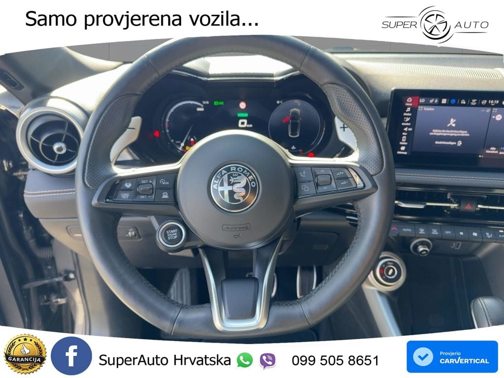 Alfa Romeo Tonale 1.5 VGT (160 KS) 48V-Hybrid TCT LED+GR SJED+ACC