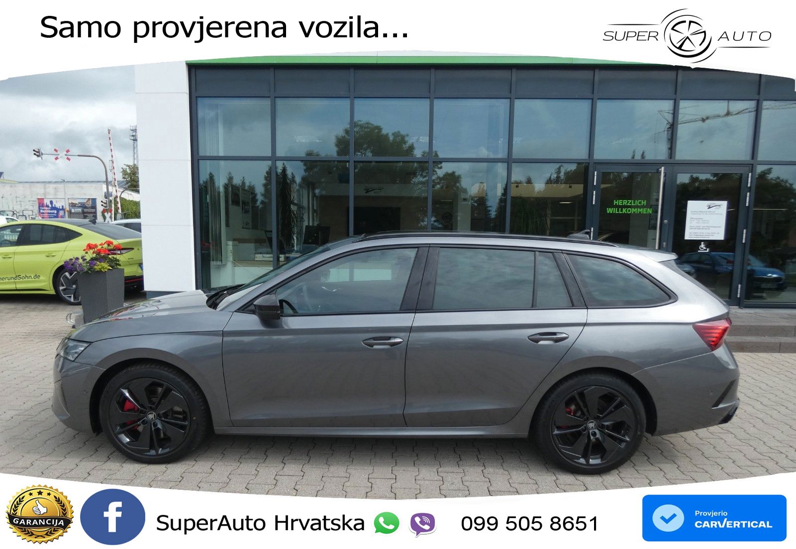 Škoda Octavia Combi RS 2.0 TSI (265 KS) DSG LED+GR SJED+ACC