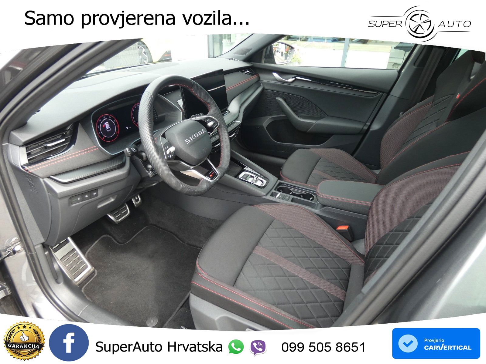 Škoda Octavia Combi RS 2.0 TSI (265 KS) DSG LED+GR SJED+ACC