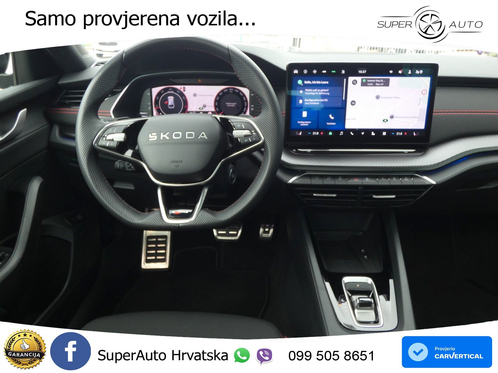 Škoda Octavia Combi RS 2.0 TSI (265 KS) DSG LED+GR SJED+ACC