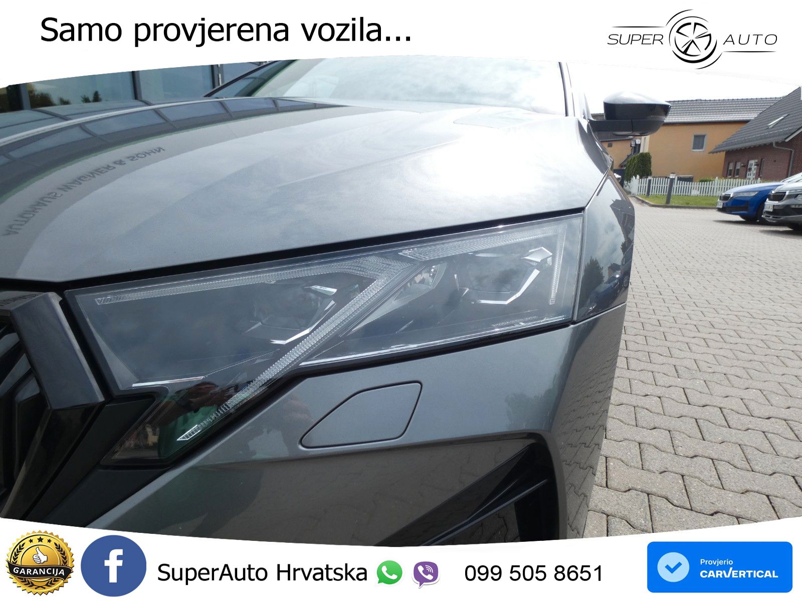 Škoda Octavia Combi RS 2.0 TSI (265 KS) DSG LED+GR SJED+ACC