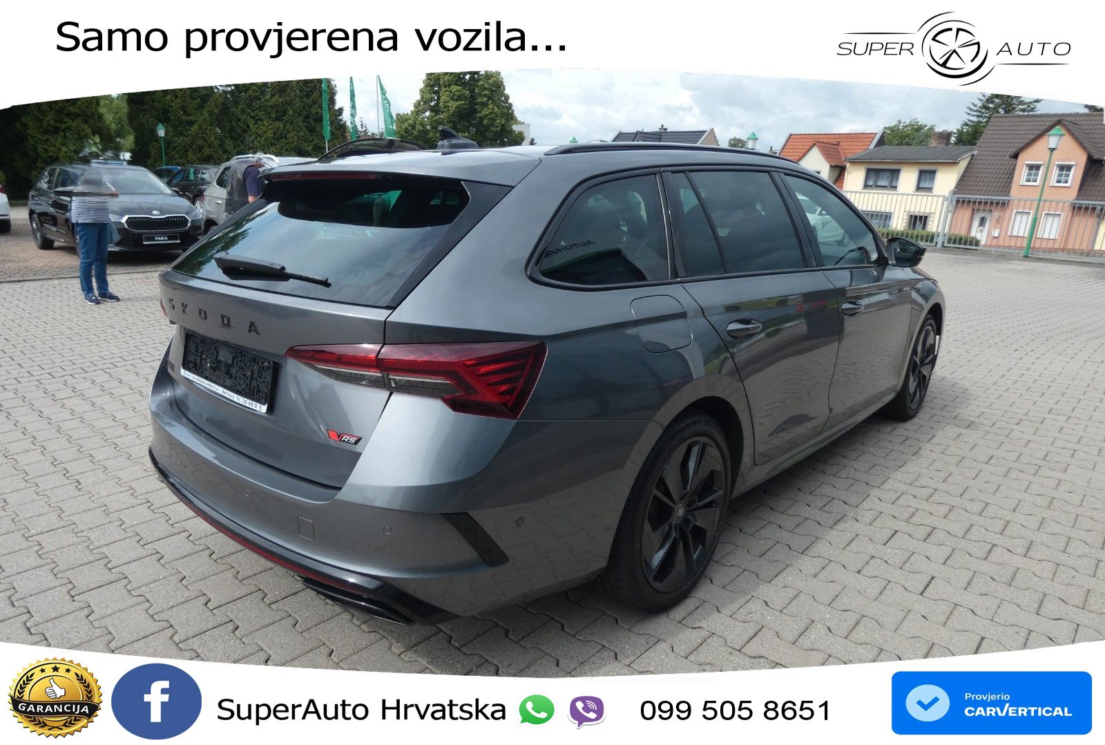 Škoda Octavia Combi RS 2.0 TSI (265 KS) DSG LED+GR SJED+ACC