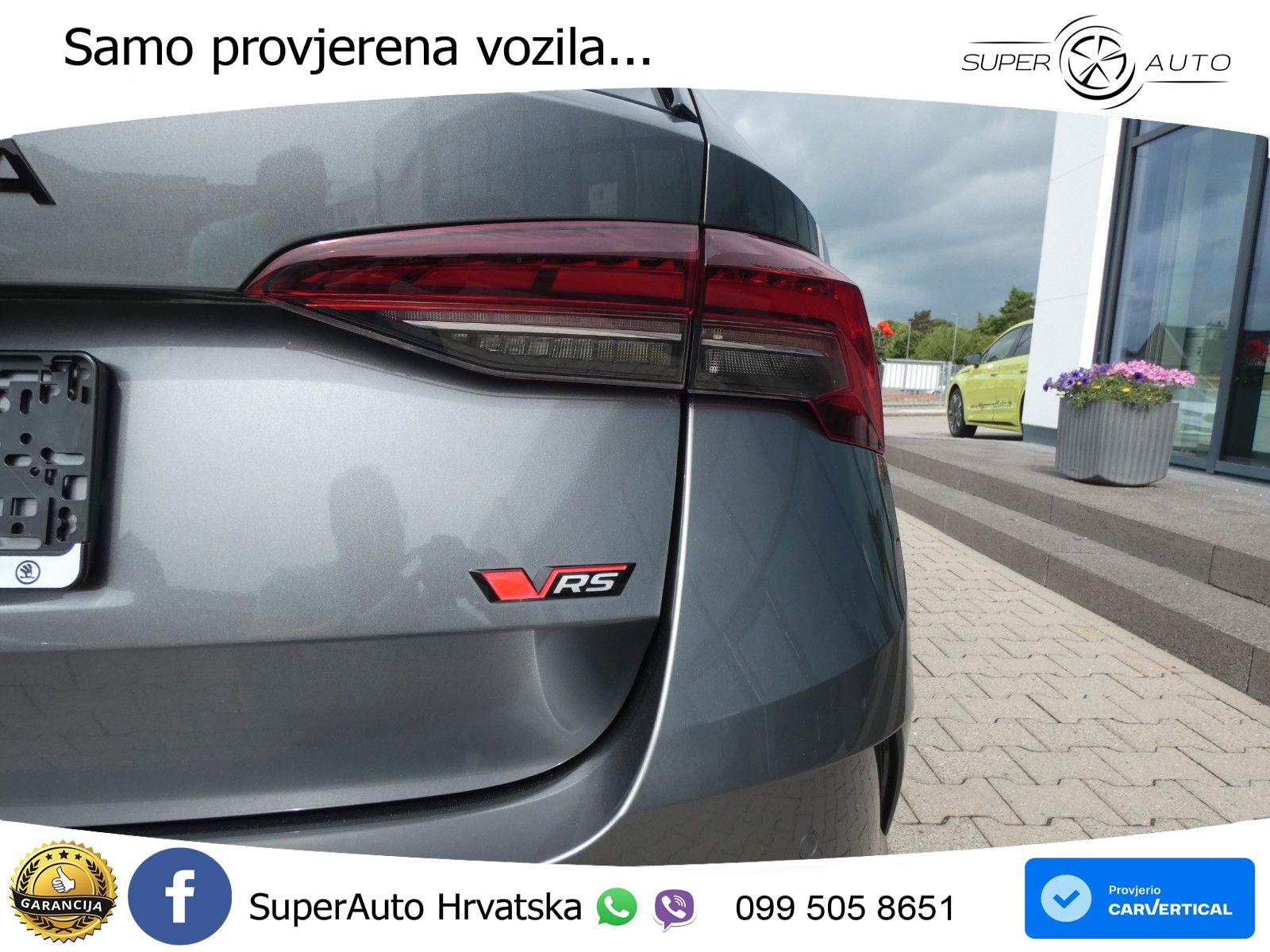Škoda Octavia Combi RS 2.0 TSI (265 KS) DSG LED+GR SJED+ACC