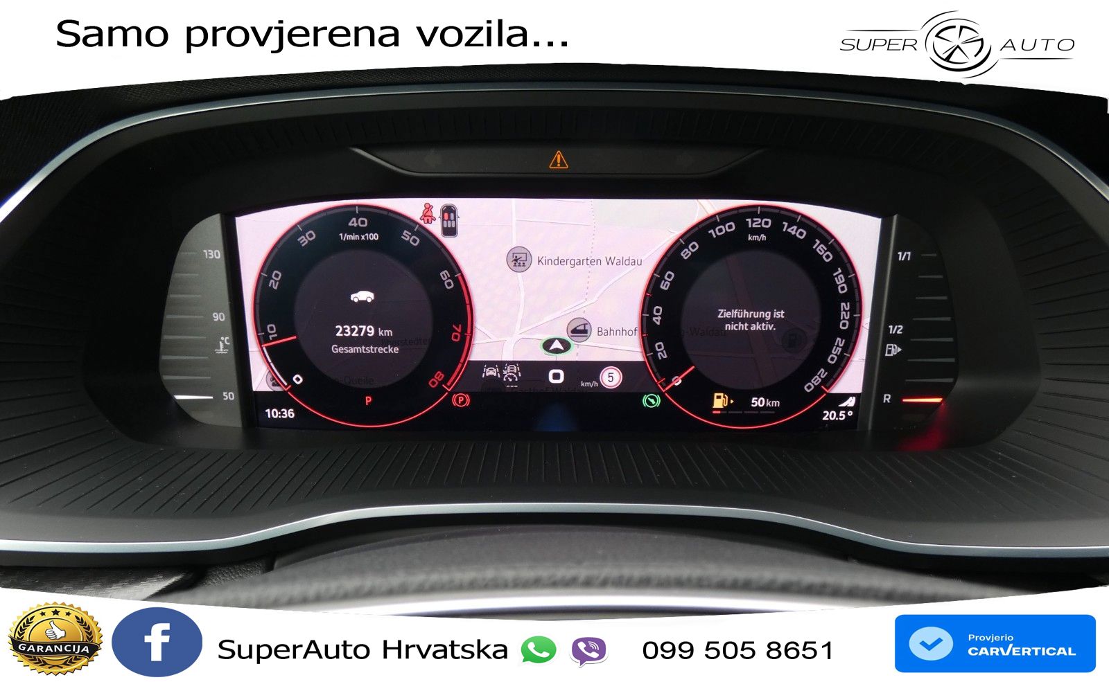 Škoda Octavia Combi RS 2.0 TSI (265 KS) DSG LED+GR SJED+ACC