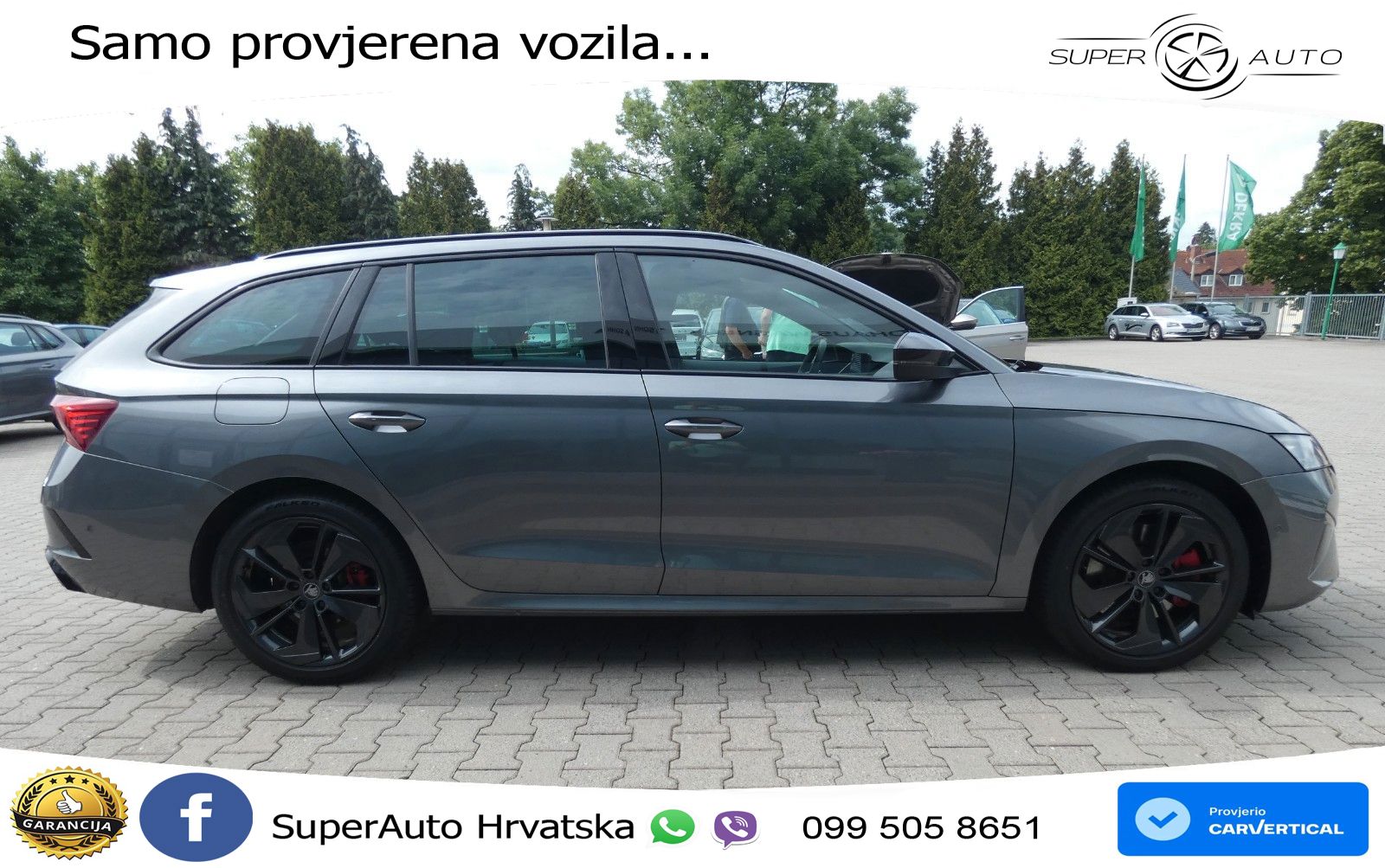Škoda Octavia Combi RS 2.0 TSI (265 KS) DSG LED+GR SJED+ACC