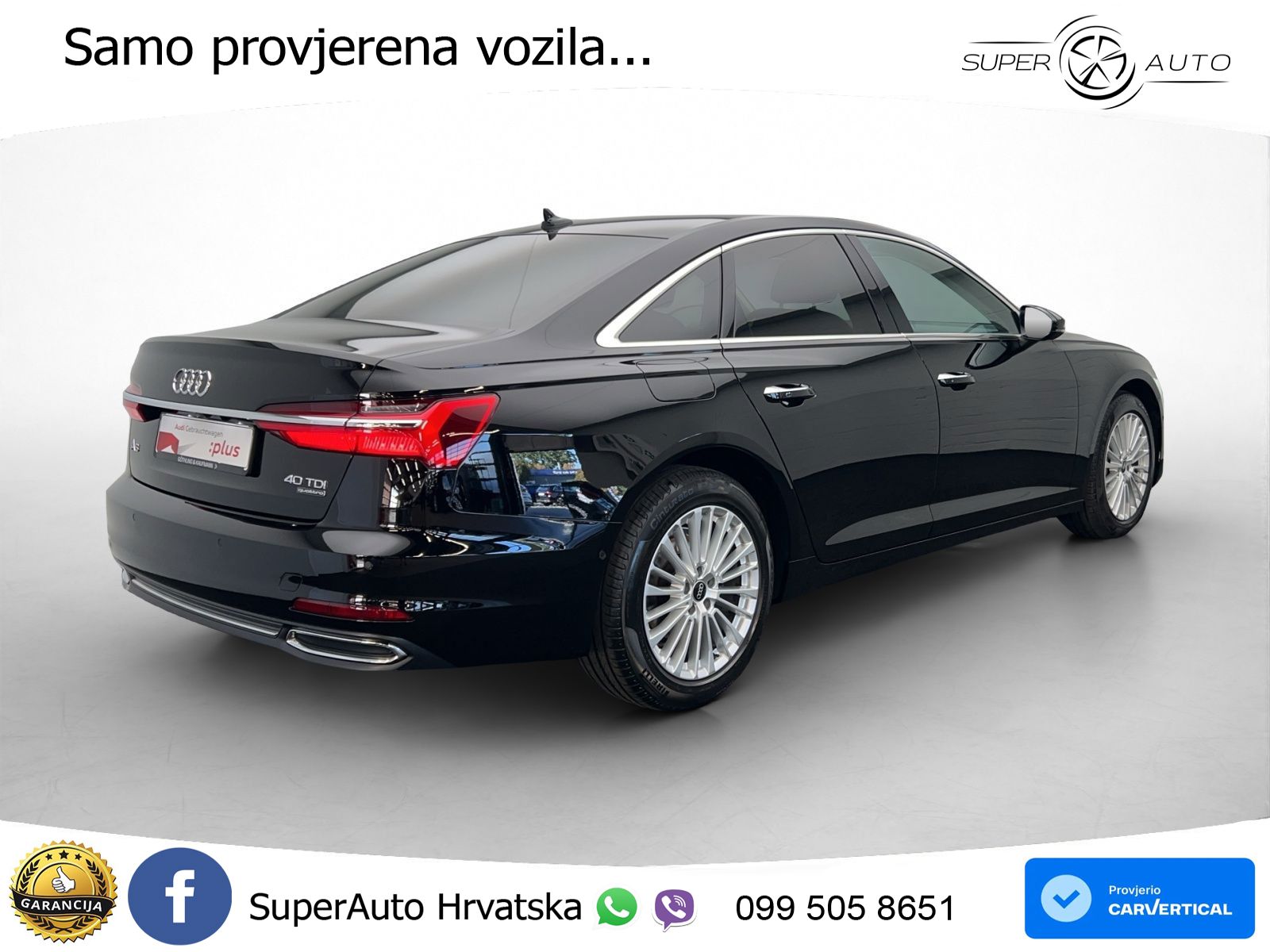 Audi A6 40 TDI (204 KS) quattro ultra S tronic LED+GR SJED+ACC