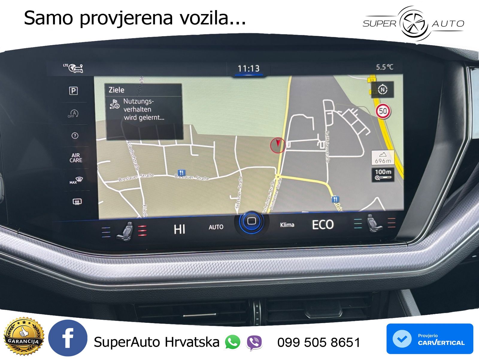 Volkswagen Touareg 3.0 V6 TDI (231 KS) 4MOTION Tiptronic R-Line ZRAČNI+ACC+GR SJED+KAM+PANO