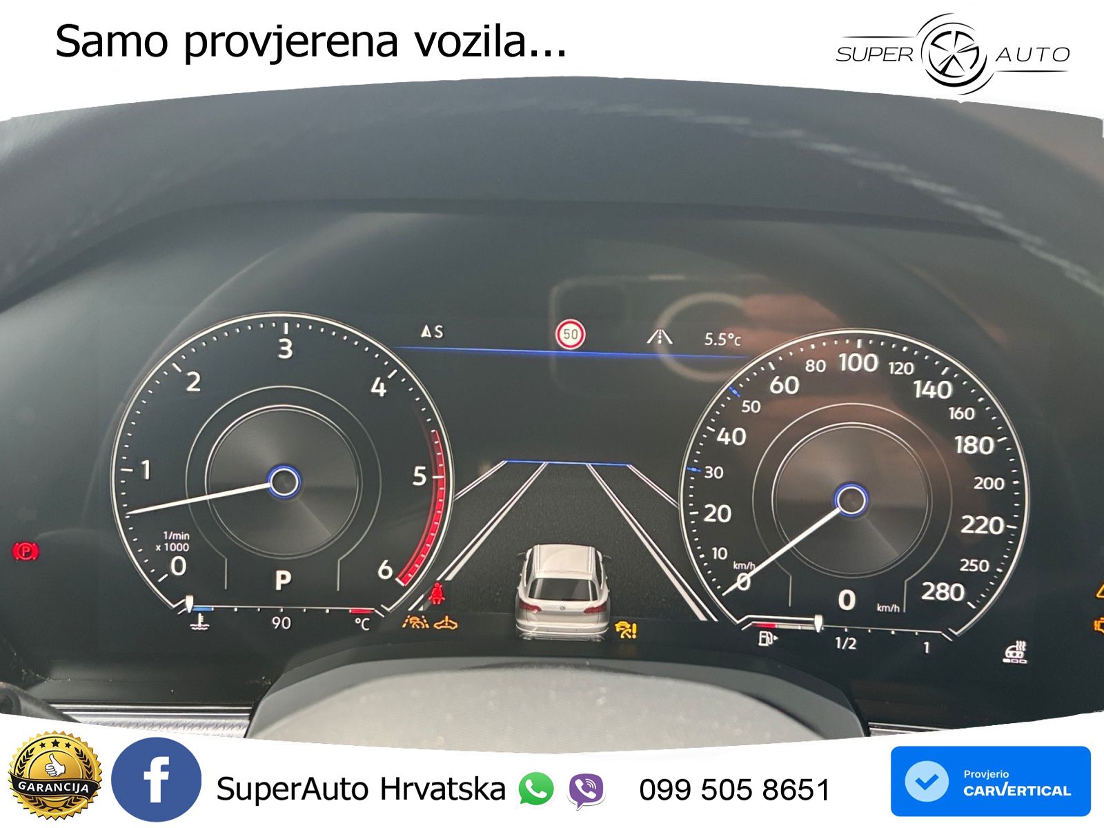 Volkswagen Touareg 3.0 V6 TDI (231 KS) 4MOTION Tiptronic R-Line ZRAČNI+ACC+GR SJED+KAM+PANO
