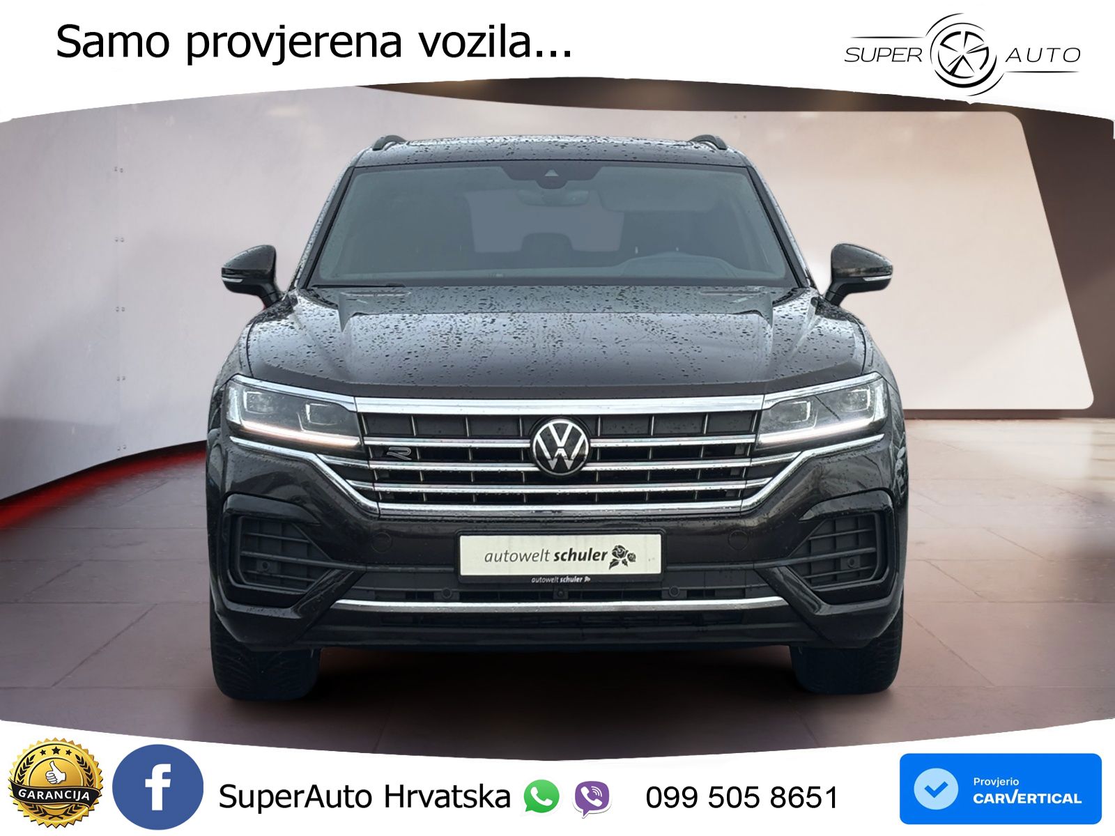 Volkswagen Touareg 3.0 V6 TDI (231 KS) 4MOTION Tiptronic R-Line ZRAČNI+ACC+GR SJED+KAM+PANO