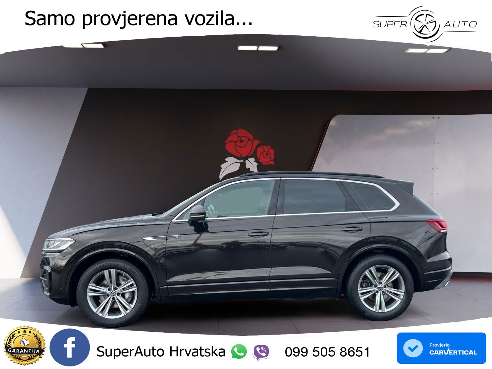 Volkswagen Touareg 3.0 V6 TDI (231 KS) 4MOTION Tiptronic R-Line ZRAČNI+ACC+GR SJED+KAM+PANO