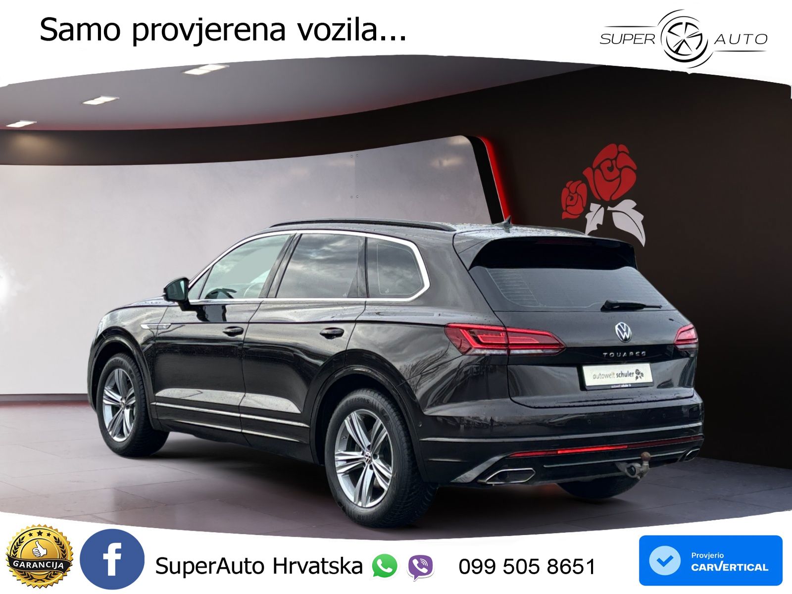 Volkswagen Touareg 3.0 V6 TDI (231 KS) 4MOTION Tiptronic R-Line ZRAČNI+ACC+GR SJED+KAM+PANO