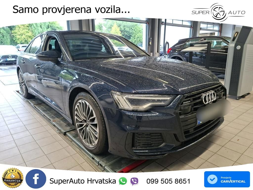 Audi A6 55 TFSIe (367 KS) quattro ultra S tronic 2x S line LED+GR SJED+ACC