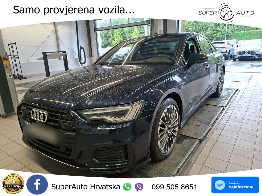 Audi A6 55 TFSIe (367 KS) quattro ultra S tronic 2x S line LED+GR SJED+ACC