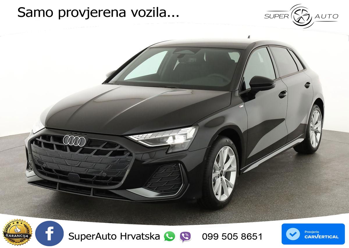 Audi A3 35 TFSI (150 KS) S tronic S line MATRIX+GR SJED+KAM