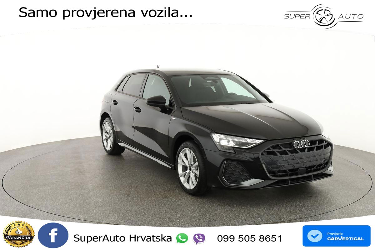 Audi A3 35 TFSI (150 KS) S tronic S line MATRIX+GR SJED+KAM
