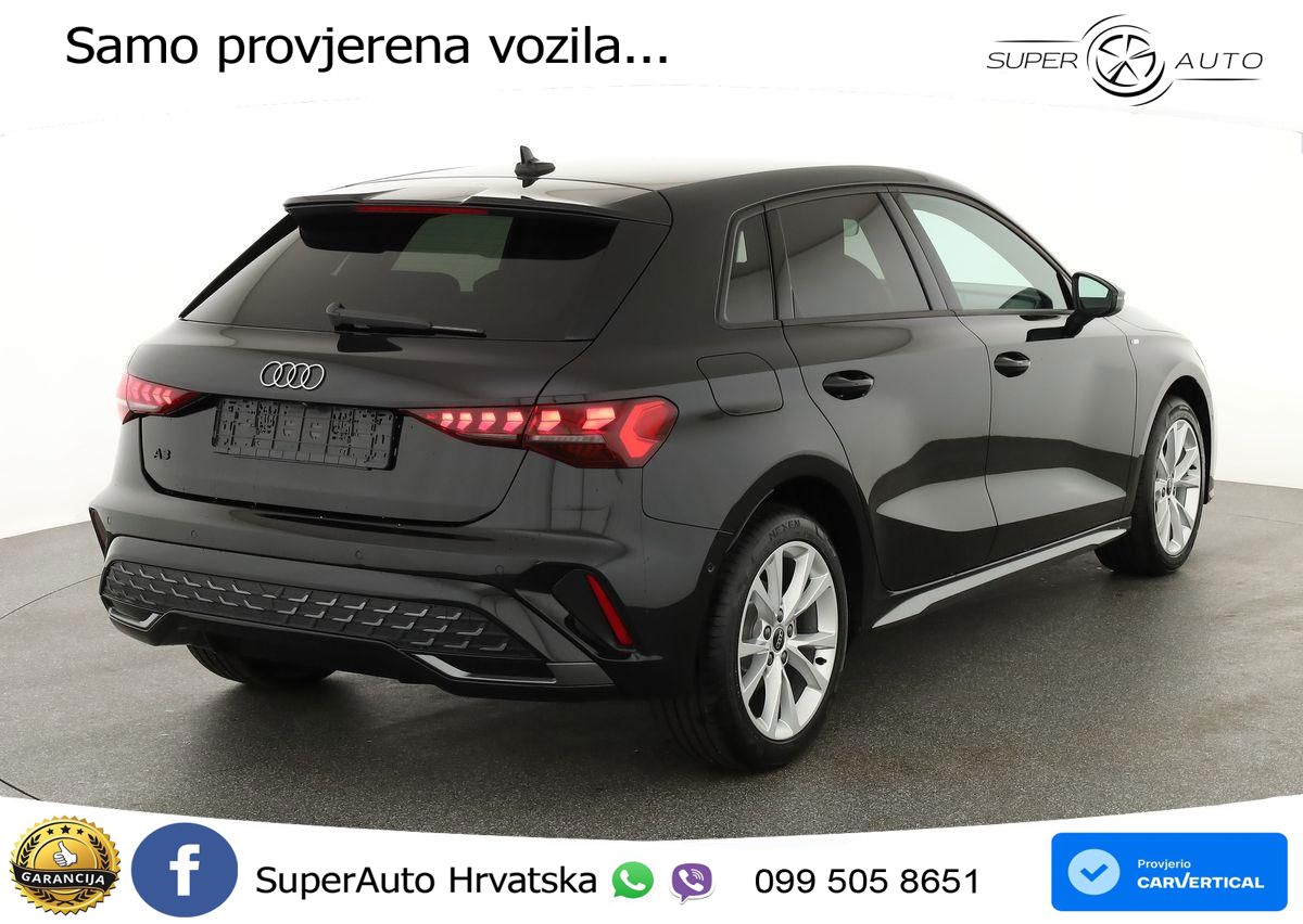 Audi A3 35 TFSI (150 KS) S tronic S line MATRIX+GR SJED+KAM