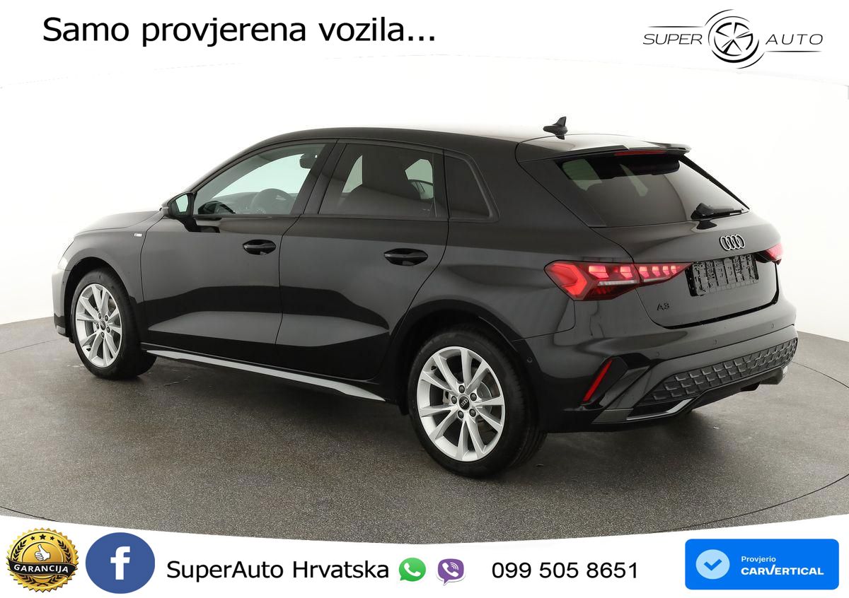 Audi A3 35 TFSI (150 KS) S tronic S line MATRIX+GR SJED+KAM