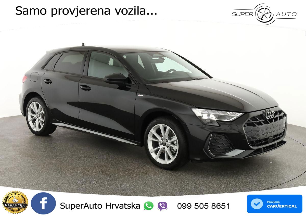 Audi A3 35 TFSI (150 KS) S tronic S line MATRIX+GR SJED+KAM