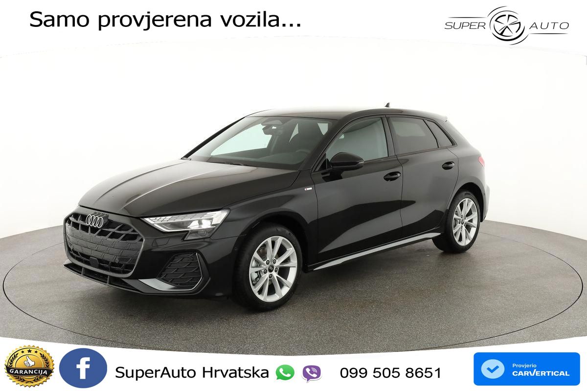 Audi A3 35 TFSI (150 KS) S tronic S line MATRIX+GR SJED+KAM