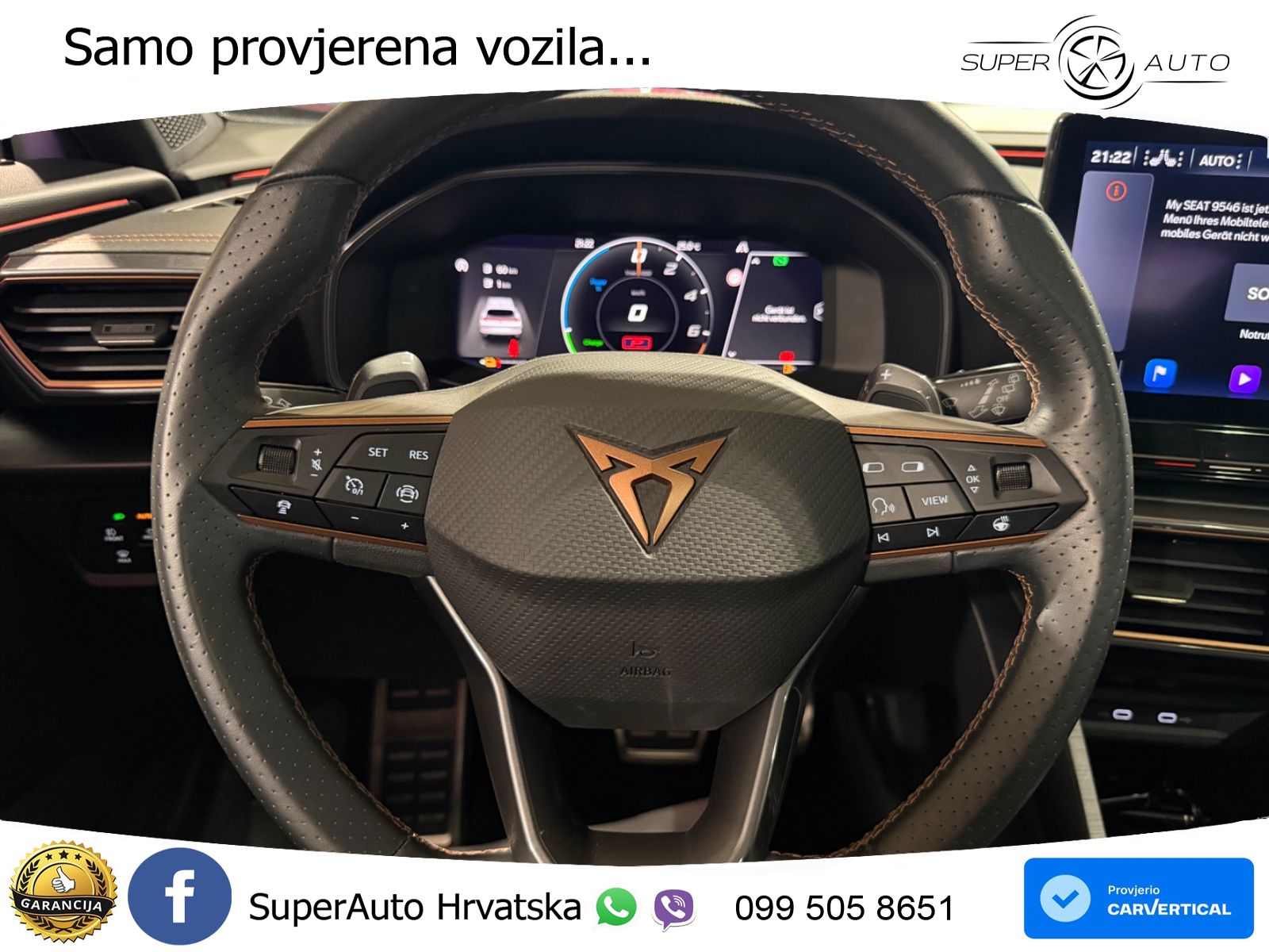 Cupra Formentor 1.4 TSI (245 KS) e-Hybrid DSG VZ LED+GR SJED+ACC