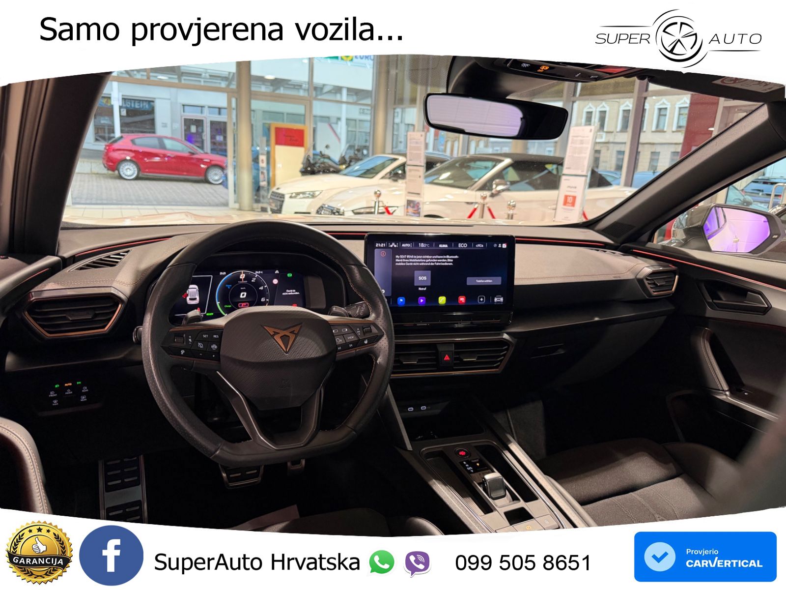 Cupra Formentor 1.4 TSI (245 KS) e-Hybrid DSG VZ LED+GR SJED+ACC