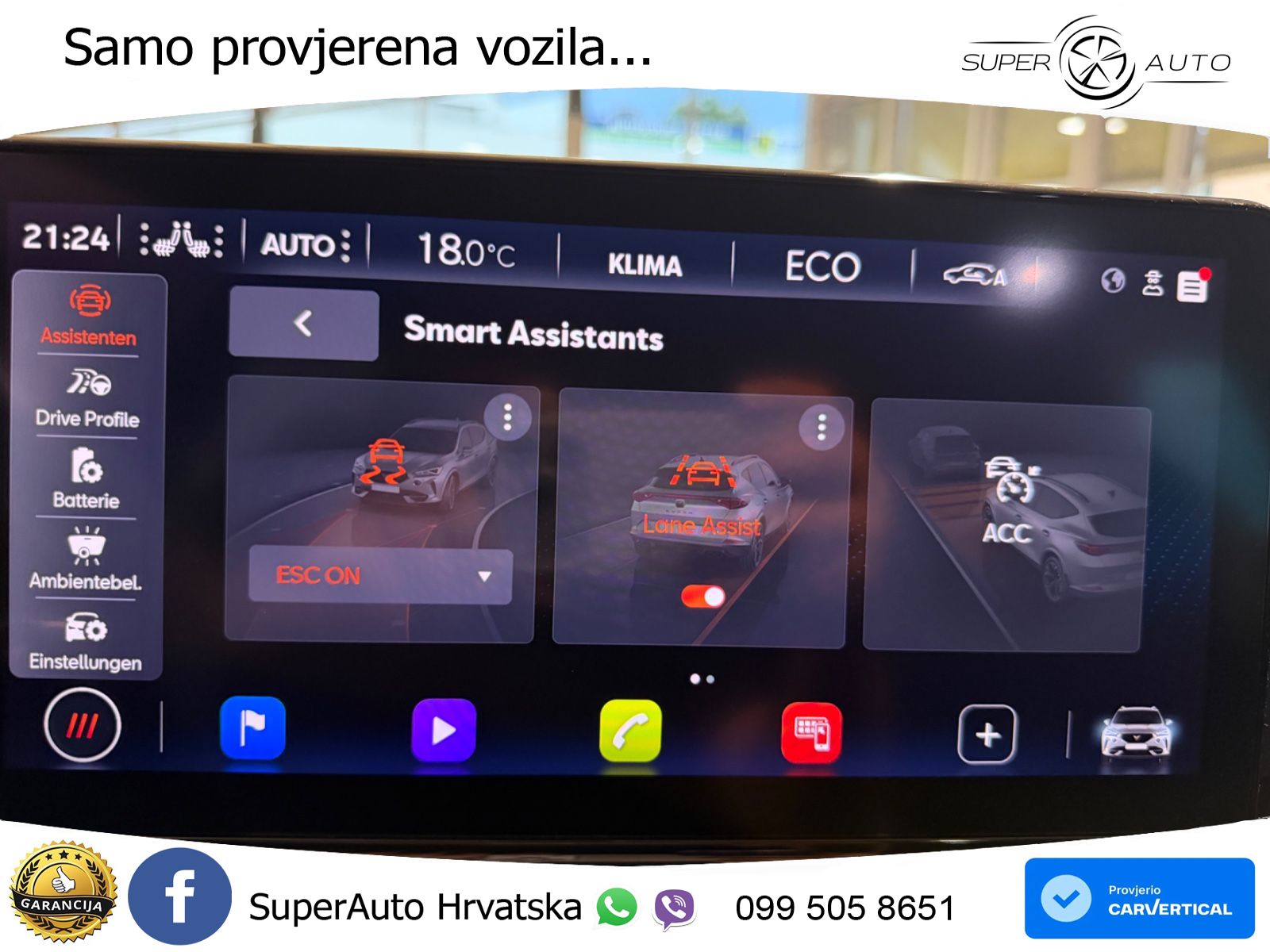 Cupra Formentor 1.4 TSI (245 KS) e-Hybrid DSG VZ LED+GR SJED+ACC